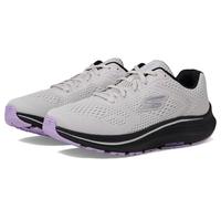 Skechers Women's Go Run Consistent 2.0 Mile Sneaker, Light Gray/Black, 8 UK