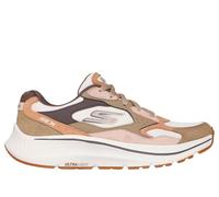 Skechers Women's GO RUN Consistent 2.0 - Retro Stride Sneaker in Light Brown, Size 4.5 | Leather/Synthetic/Textile, Vegan