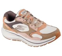Skechers Women's Go Run Consistent 2.0 Retro Stride Sneaker, Light Brown Suede/Trim, 7 UK