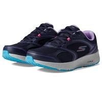 Skechers Women's Go Run Consistent-Vivid Horizon Sneaker, Navy, 3.5 UK