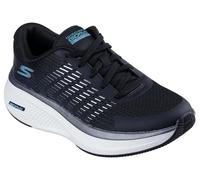 Skechers Women's Go Run Elevate 2.0 Badric Sneaker, Black Textile/Aqua Trim, 5.5 UK