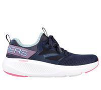 Skechers Women's GO RUN Elevate - Quick Stride Sneaker in Navy Blue/Blue, Size 4.5 | Textile/Synthetic, Machine Washable