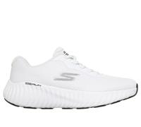 Skechers Women's GO RUN Now - Calumet Sneaker in White/Black, Size 4 | Textile/Synthetic, Vegan, Machine Washable