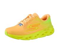 Skechers Womens Go Run Swirl Tech Speed Cloud Ultra Runners Orange/Yellow 4 UK