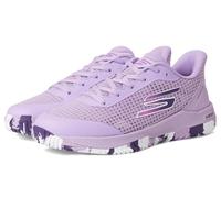 Skechers Women's Go Train Arch Fit Viper Court-Pickleball Sneaker, Lavender, 8