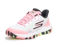 Skechers Women's Go Train Arch Fit Viper Court Pro-Pickleball Sneaker, White/Multi, 6 UK