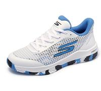 Skechers Women's Go Train Arch Fit Viper Court Pro - Pickleball, White/Blue, 7.5