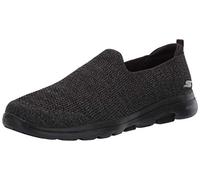 Skechers Women's Go Walk 5-Honor Sneaker, Black/Black, 8 X-Wide