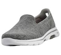 Skechers Women's Go Walk 5-Honor Sneaker, Grey, 3.5 UK