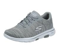 Skechers GO WALK 5 - TRUE, Women's Go Walk 5 - True Trainers, Grey (Gray Textile/Trim Gry), 9 UK (42 EU)