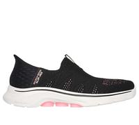 Skechers Women's Go Walk 7 City Lights Hands Free Slip-ins Sneaker, Black/Multi, 8.5