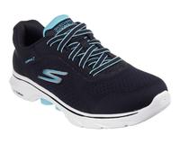 Skechers Womens GO WALK 7 - Cosmic Waves Trainers - Black - Size UK 4
