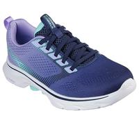 Skechers Women's GO Walk 7 Hailey Sneaker, Navy, 4.5 UK