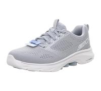 Skechers Women's GO Walk 7 Hailey Trainer, Grey, 3 UK