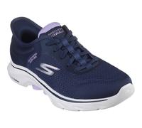 Skechers Womens Go Walk 7 - Valin 125233-Nvlv Navy/Lavender Slip on Shoe UK 3/EU 36 /US 6