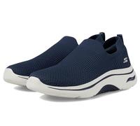 Skechers Women's Go Walk Arch Fit 2.0-Paityn Sneaker, Navy/White, 4 UK