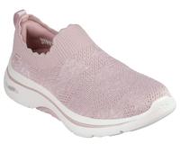 Skechers Women's Go Walk Arch Fit 2.0 Rosa Linda Slip-On Sneakers, Mauve Textile/Trim, 6 UK