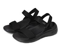 Skechers Women's GO Walk Arch FIT 2.0 Sandal, Black, 3 UK