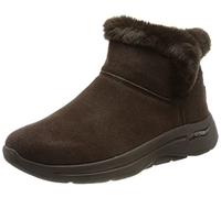 Skechers Women's GO Walk Arch FIT Cherish Ankle Boot, Chocolate Suede, 5.5 UK