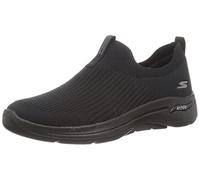 Skechers Women's Go Walk Arch Fit Iconic Sneaker, Black, 3 UK