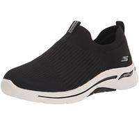 Skechers Women's Go Walk Arch Fit Iconic Sneaker, Black, 5 UK