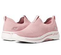 Skechers Women's Go Walk Arch Fit-Iconic Sneaker, Light Pink, 5.5 UK