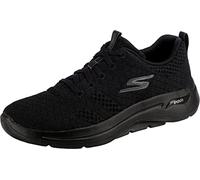 Skechers Women's Go Walk Arch Fit Unify Sneaker, Black, Black Textile*6 UK