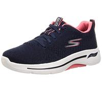 Skechers Women's Go Walk Arch Fit Unify Sneaker, Multicolour, Navy Coral*6.5 UK