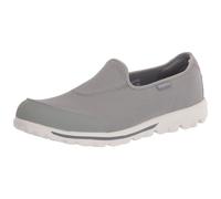 Skechers Women's GO Walk Classic Ideal Sunset Sneaker, Gray Textile/Trim, 7 UK