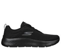 Skechers Women's GO WALK Flex - Alani Sneaker in Black, Size 10 | Textile, Vegan, Machine Washable