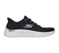 Skechers Women's Go Walk Flex Carla Slip-On Sneakers, Black Textile/Trim, 5 UK