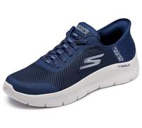 Skechers Women's GO Walk Flex Grand Entry, Navy Textile/White Trim, 7 UK