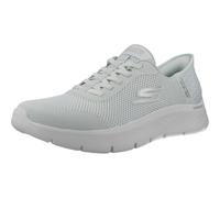 Skechers Women's Go Walk Flex Grand Entry Slip-On Sneakers, Light Mint Textile/Trim, 7 UK