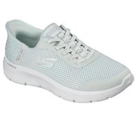 Skechers Women's Go Walk Flex Grand Entry Slip-On Sneakers, Light Mint Textile/Trim, 6.5 UK