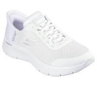 Skechers Women's GO Walk Flex Grand Entry Slip-On, White, 7.5
