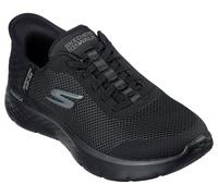 Skechers Women's Slip-In Sneaker Go Walk Flex Grand Entry Hands-Free Black 6 Wide