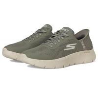 Skechers Women's GO Walk Flex Grand Entry Sneaker, Olive, 6.5 UK