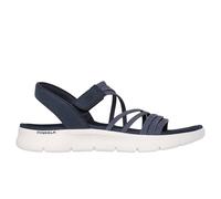 Skechers Womens Go Walk Flex Lightweight Sandals Pink Blue Tan Emma 141473