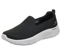 Skechers Women's GO Walk Flex Ocean Sunset, Black Textile/White Trim, 9 UK