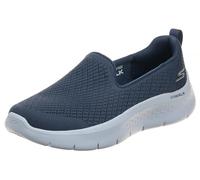 Skechers Women's Go Walk Flex Ocean Sunset Casual Shoes, Navy Textile/Trim, 6 UK