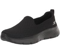 Skechers Go Walkflex Ocean Womens Black Textured Chunky Trainers, Size: 7