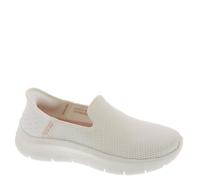 Skechers Women's Go Walk Flex Relish Slipper, Off White Textile/Trim, 3.5 UK