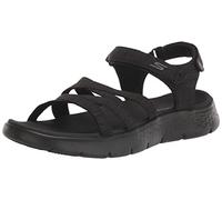 Skechers Women's GO Walk Flex Sandal, Black Textile, 6 UK