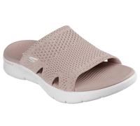 Skechers Women's Go Walk Flex Sandal Elation Sandals, Blush Textile, 7 UK