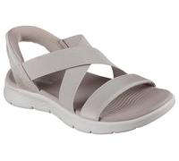 Skechers Women's Go Walk Flex Sandal-Glimmer Up Hands Free Slip-ins, Taupe, 6 UK