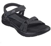 Women's Go Walk Flex Sublime Womens Sandals - Black - Size: 3
