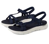 Skechers Women's Go Walk Flex Sandal Sublime Sandals, Navy Textile, 8 UK