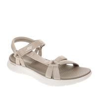 Skechers Women's GO Walk Flex Sandal Sublime, Taupe Textile, 7 UK