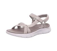 Skechers Women's Go Walk Flex Sandal-Sublime, Taupe Textile, 8 UK