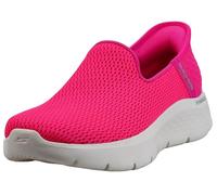 Skechers Women's Go Walk Flex Slip-ins-Relish Sneaker, Hot Pink, 9
